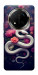 Чехол Flower snake для Huawei Honor X9c