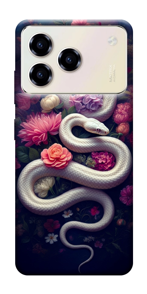 Чехол Flower snake для ZTE Blade A76 4G