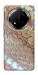 Чехол Gold snake skin для Huawei Honor X9c