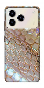 Чохол Gold snake skin для ZTE Blade A76 4G