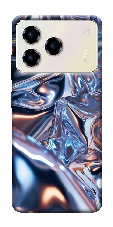 Чохол Silver pattern для ZTE Blade A76 4G