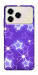 Чехол Purple sparkles для ZTE Blade A76 4G