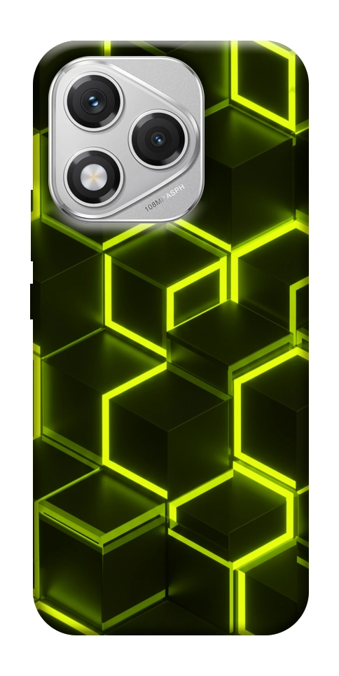 Чехол Neon hexagon для Huawei Honor 400 Lite