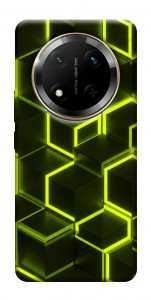 Чехол Neon hexagon для Huawei Honor X9c
