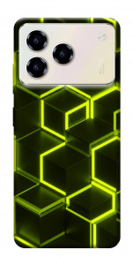 Чохол Neon hexagon для ZTE Blade A76 4G