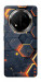 Чехол Burning hex pattern для Huawei Honor X9c
