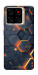 Чехол Burning hex pattern для ZTE Blade A56