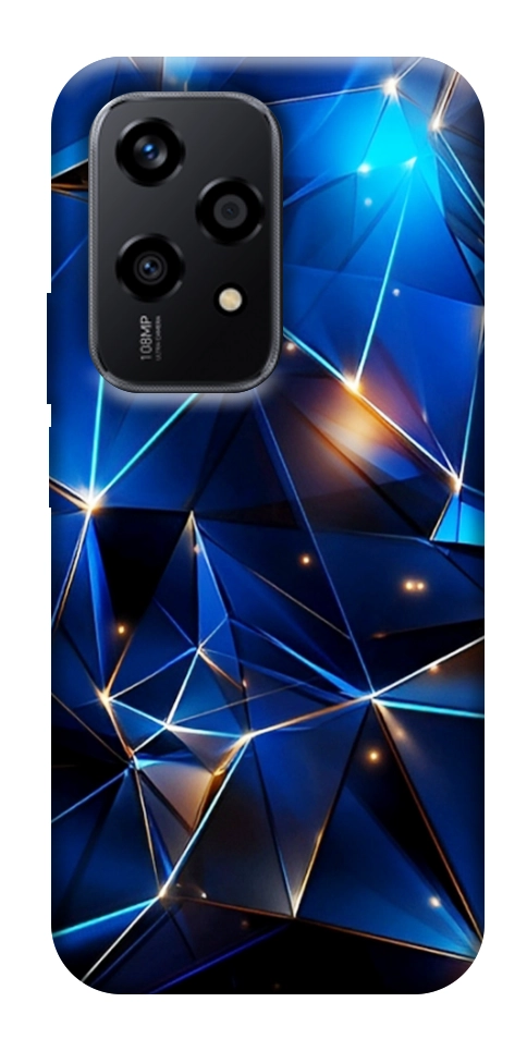Чехол Abstract purple pattern для Huawei Honor 200 Lite