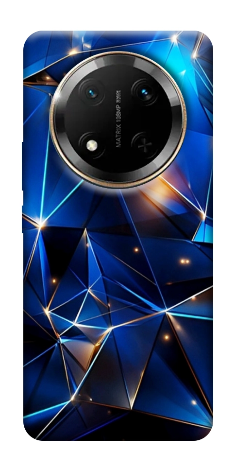 Чехол Abstract purple pattern для Huawei Honor X9c