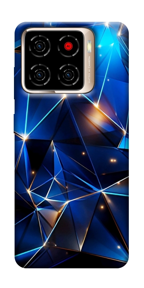 Чохол Abstract purple pattern для ZTE Blade A56