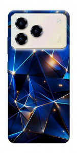 Чохол Abstract purple pattern для ZTE Blade A76 4G