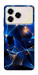 Чехол Abstract purple pattern для ZTE Blade A76 4G