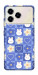 Чехол Кролики-цветочки для ZTE Blade A76 4G
