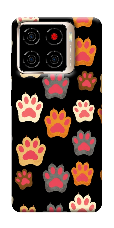Чехол Colorful Paws для ZTE Blade A56