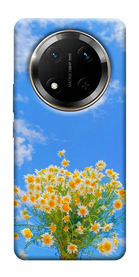 Чехол Sky flowers для Huawei Honor X9c