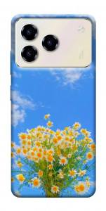 Чохол Sky flowers для ZTE Blade A76 4G