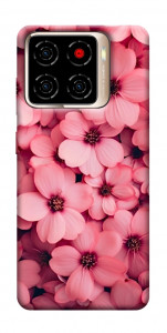 Чохол Pink flowers для ZTE Blade A56