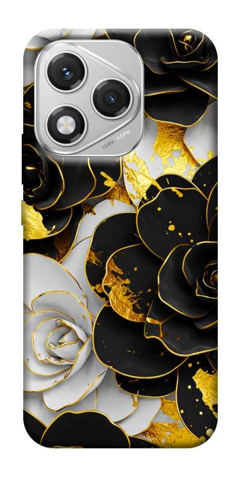 Чехол Flower black-white для Huawei Honor 400 Lite