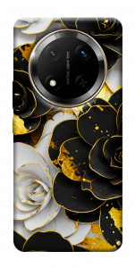 Чохол Flower black-white для Huawei Honor X9c