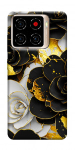 Чохол Flower black-white для ZTE Blade A56