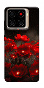 Чохол Burning flowers для ZTE Blade A56