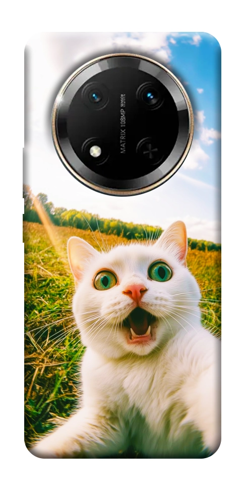 Чехол Ufo cat для Huawei Honor X9c