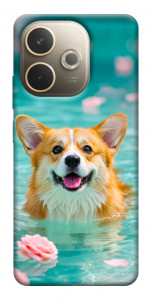 Чохол Swimming corgi для Oppo A5 Pro 4G