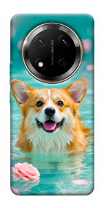 Чохол Swimming corgi для Huawei Honor X9c