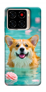 Чохол Swimming corgi для ZTE Blade A56