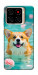 Чехол Swimming corgi для ZTE Blade A56
