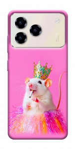 Чохол Гламурний щур для ZTE Blade A76 4G