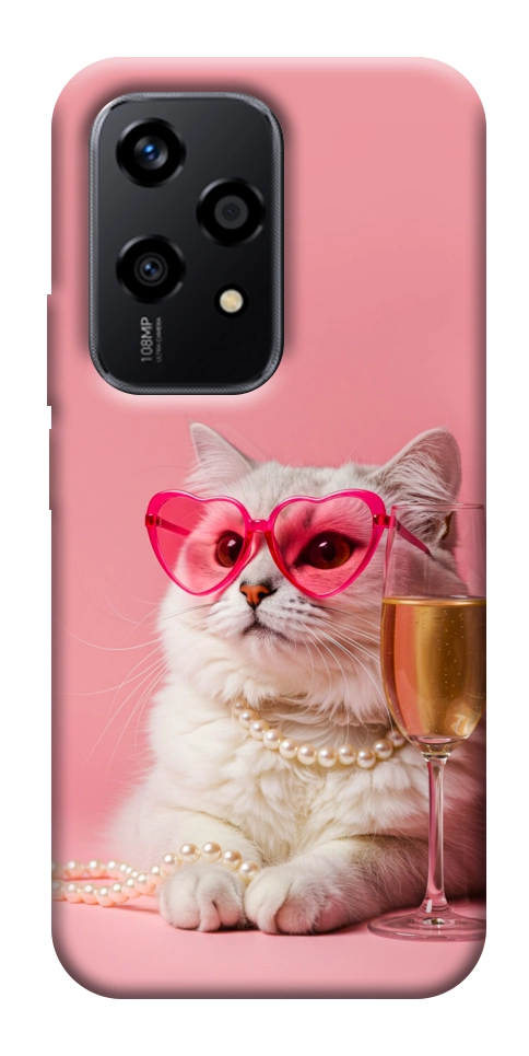 Чехол Pinky cat для Huawei Honor 200 Lite