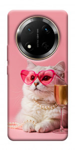 Чохол Pinky cat для Huawei Honor X9c