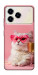 Чехол Pinky cat для ZTE Blade A76 4G