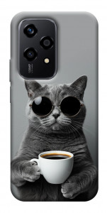 Чохол Grey cat coffee для Huawei Honor 200 Lite