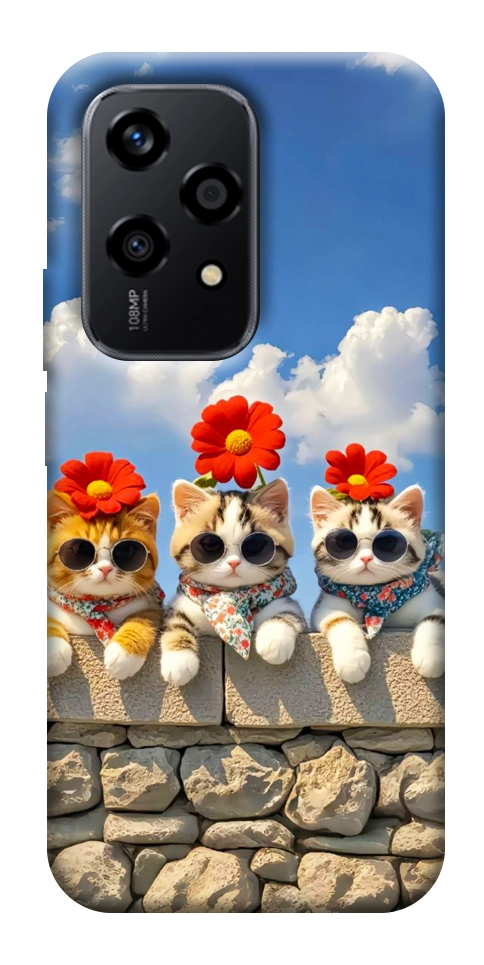 Чехол Flower cats для Huawei Honor 200 Lite