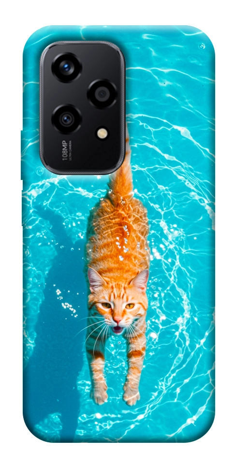 Чехол Cat swimming для Huawei Honor 200 Lite