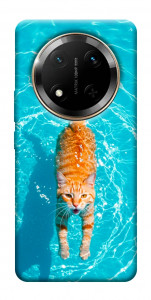 Чохол Cat swimming для Huawei Honor X9c