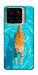 Чехол Cat swimming для ZTE Blade A56