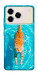 Чехол Cat swimming для ZTE Blade A76 4G