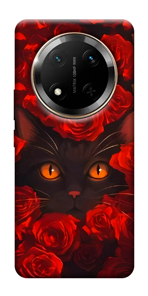 Чехол Rose cat для Huawei Honor X9c