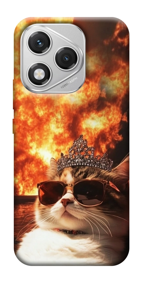 Чехол Cat explosion для Huawei Honor 400 Lite