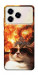 Чехол Cat explosion для ZTE Blade A76 4G