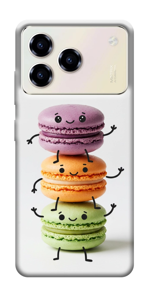 Чехол Macaron joy для ZTE Blade A76 4G