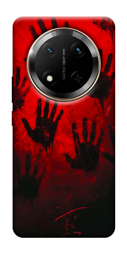 Чехол Bloody hands для Huawei Honor X9c