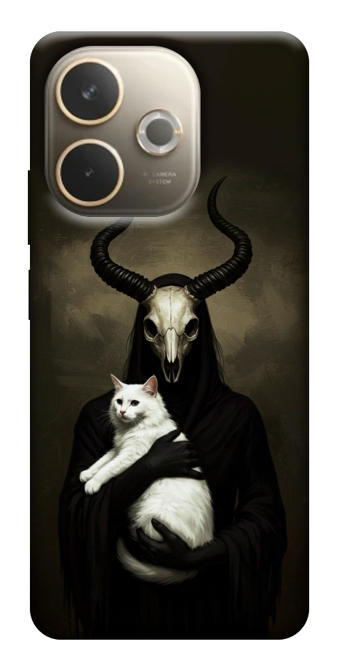 Чехол Creature with cat для Oppo A5 Pro 4G