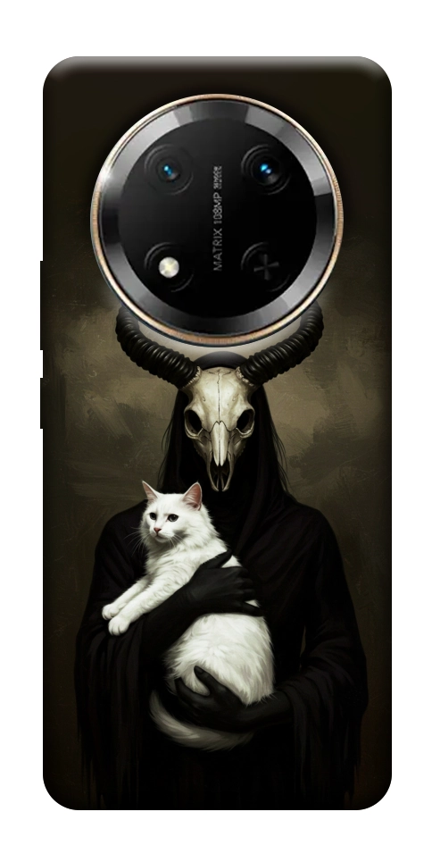 Чехол Creature with cat для Huawei Honor X9c