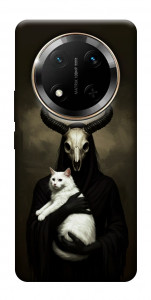 Чохол Creature with cat для Huawei Honor X9c