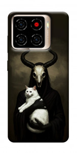 Чохол Creature with cat для ZTE Blade A56
