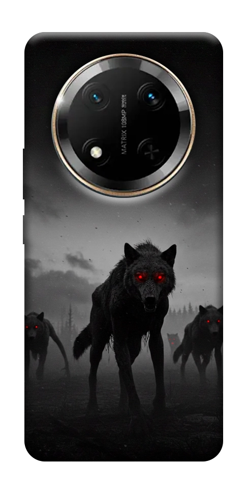 Чохол Horror wolfs для Huawei Honor X9c